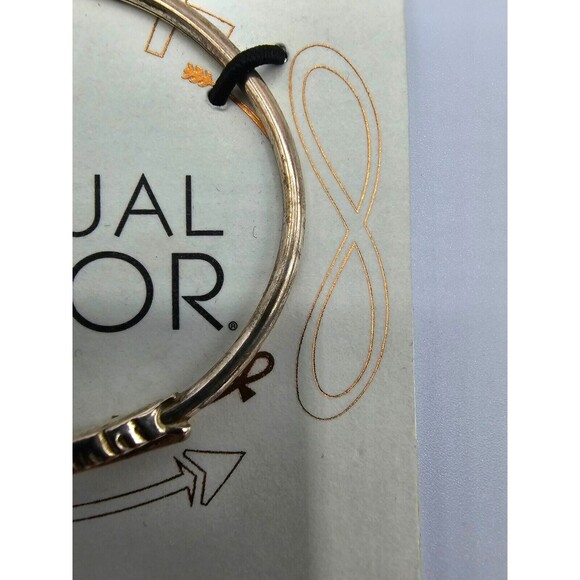 New w/ Tag Alex and Ani Spiritual Armor Silver "Feather" Bracelet MSRP: $98.00 - Picture 4 of 4